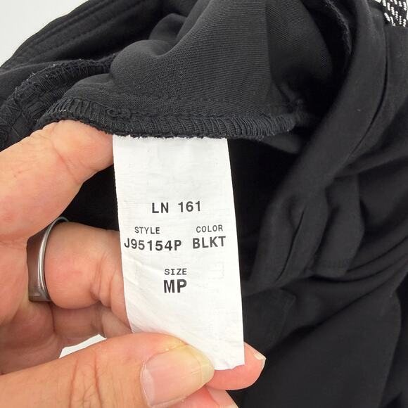 JAANUU Ultrasoft Knit Womens Cargo Scrub Pant Size MP Slim Black J95154 - Picture 4 of 8